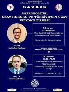 Astropolitik, Uzay Hukuku ve Türkiye'nin Uzay Vizyonu Zirvesi